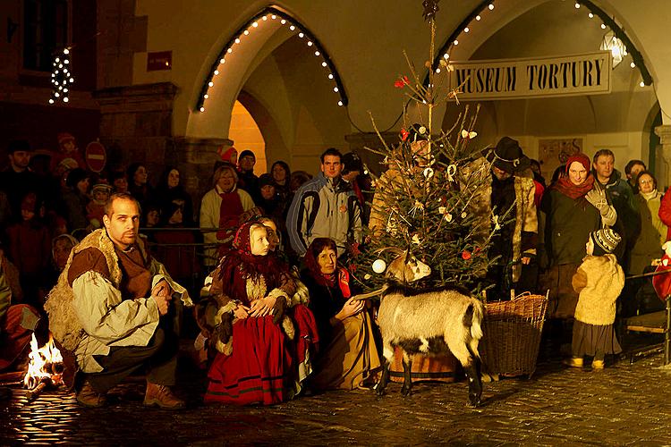 Advent und Weihnachten 2009 in Český Krumlov