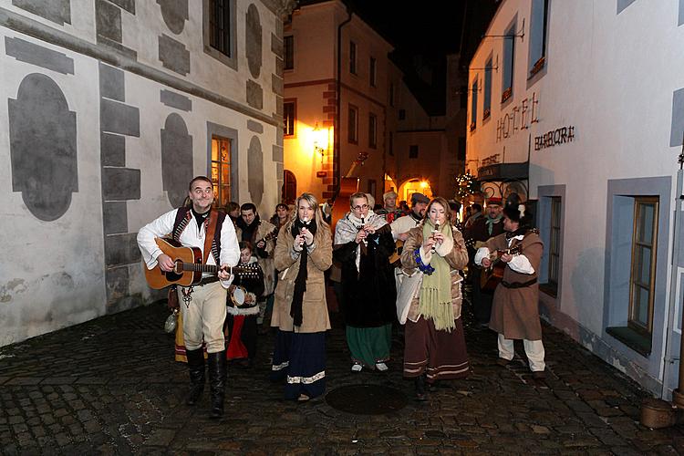 Advent und Weihnachten 2009 in Český Krumlov