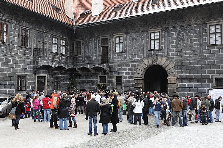 Advent und Weihnachten 2009 in Český Krumlov