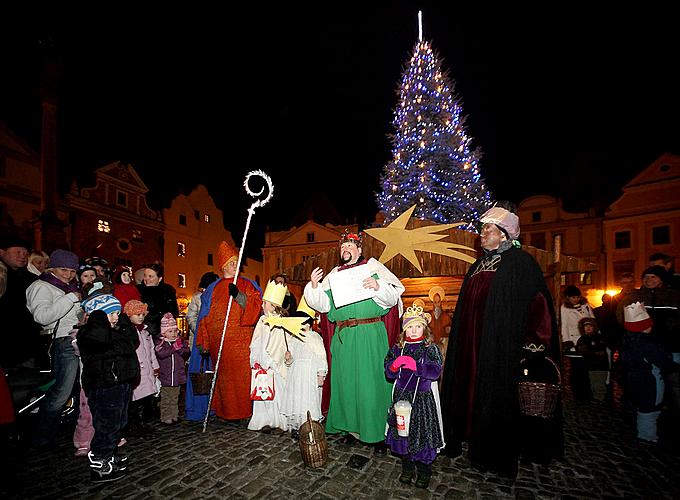 Advent und Weihnachten 2009 in Český Krumlov