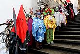 Carnival parade through the city Český Krumlov, 16.2.2010, photo by: Lubor Mrázek