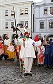 Karnevalsumzug durch die Stadt Český Krumlov, 16.2.2010, Foto: Lubor Mrázek