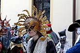 Carnival parade through the city Český Krumlov, 16.2.2010, photo by: Lubor Mrázek