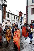 Carnival parade through the city Český Krumlov, 16.2.2010, photo by: Lubor Mrázek