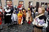 Carnival parade through the city Český Krumlov, 16.2.2010, photo by: Lubor Mrázek