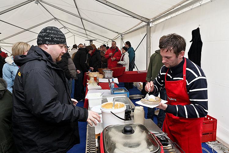 Fasching, Brauereigarten, Český Krumlov, 13.2.2010