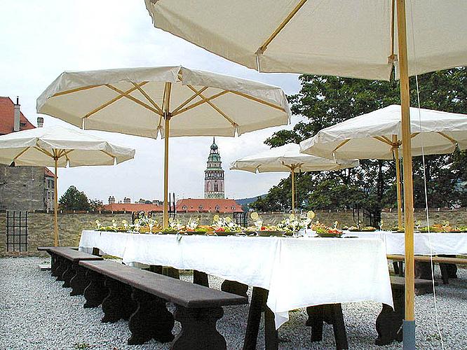 Státní hrad a zámek - terasa Na Baště
