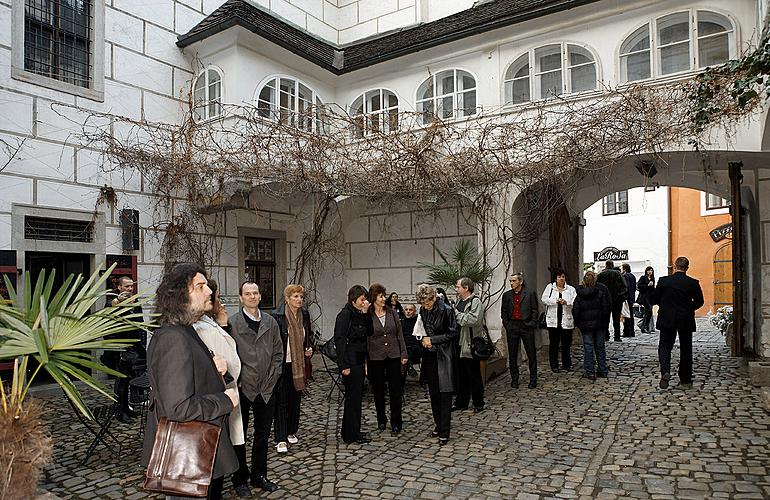 Egon Schiele Art Centrum Český Krumlov - Opening of the exhibitions, 16.4.2010