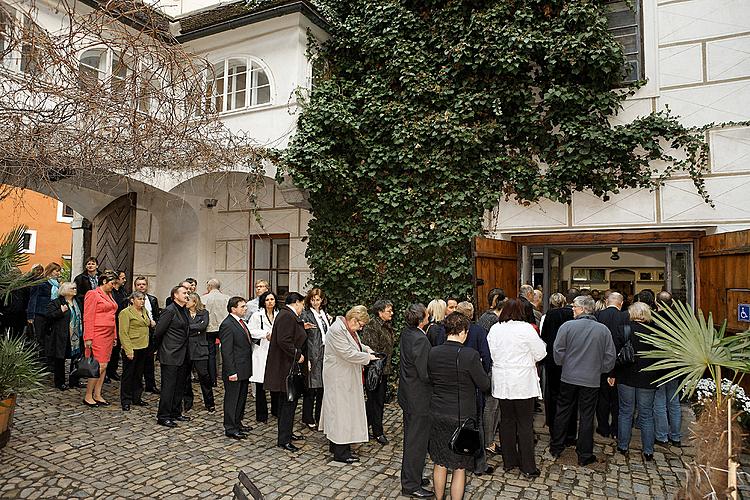 Egon Schiele Art Centrum Český Krumlov - Opening of the exhibitions, 16.4.2010