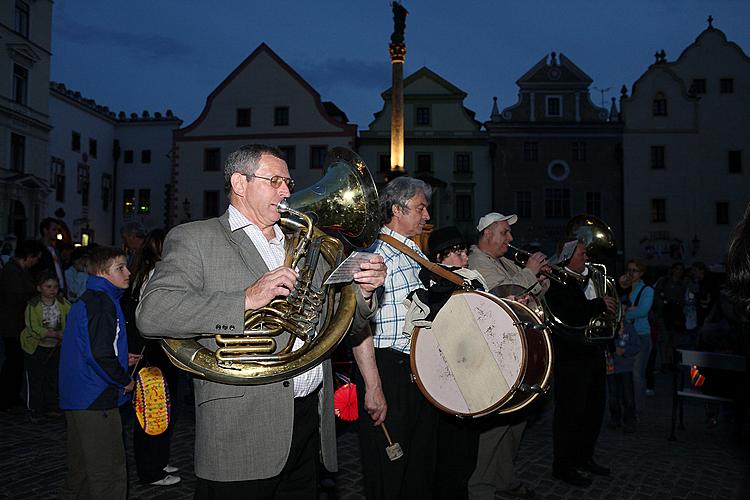 Kouzelný Krumlov, 30. dubna 2010