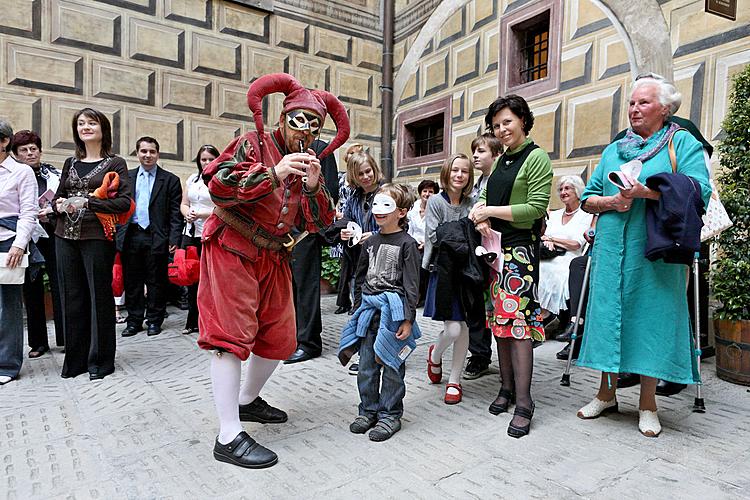 Barocke Nacht auf dem Schloss Český Krumlov ®, 25. und 26.6.2010, Festival der Kammermusik Český Krumlov 2010