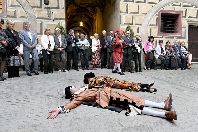 Barocke Nacht auf dem Schloss Český Krumlov ®, 25. und 26.6.2010, Festival der Kammermusik Český Krumlov 2010