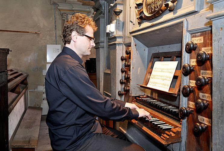 Orgelkonzert - Zdeněk Šedivý (Trompete), Pavel Černý (Orgel), 27.6.2010, Festival der Kammermusik Český Krumlov 2010