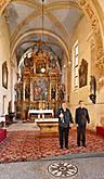 Orgelkonzert - Zdeněk Šedivý (Trompete), Pavel Černý (Orgel), 27.6.2010, Festival der Kammermusik Český Krumlov 2010, Foto: Lubor Mrázek