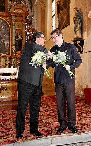 Orgelkonzert - Zdeněk Šedivý (Trompete), Pavel Černý (Orgel), 27.6.2010, Festival der Kammermusik Český Krumlov 2010