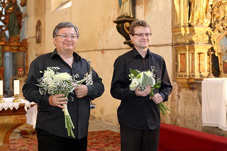 Orgelkonzert - Zdeněk Šedivý (Trompete), Pavel Černý (Orgel), 27.6.2010, Festival der Kammermusik Český Krumlov 2010