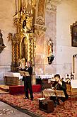 Gran Dueto Concertante - M. Klaus (Gittarre), J. Riedlbauch (Flöte), 27.6.2010, Festival der Kammermusik Český Krumlov 2010, Foto: Lubor Mrázek