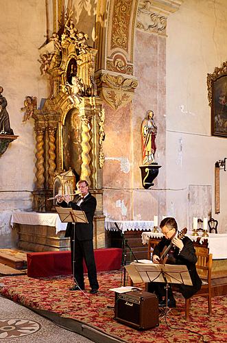 Gran Dueto Concertante - M. Klaus (Gittarre), J. Riedlbauch (Flöte), 27.6.2010, Festival der Kammermusik Český Krumlov 2010