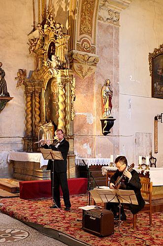 Gran Dueto Concertante - M. Klaus (kytara), J. Riedlbauch (flétna), 27.6.2010, Festival komorní hudby Český Krumlov 2010