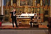 Gran Dueto Concertante - M. Klaus (guitar), J. Riedlbauch (flute), 27.6.2010, Chamber Music Festival Český Krumlov 2010, photo by: Lubor Mrázek