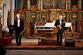 Gran Dueto Concertante - M. Klaus (guitar), J. Riedlbauch (flute), 27.6.2010, Chamber Music Festival Český Krumlov 2010, photo by: Lubor Mrázek