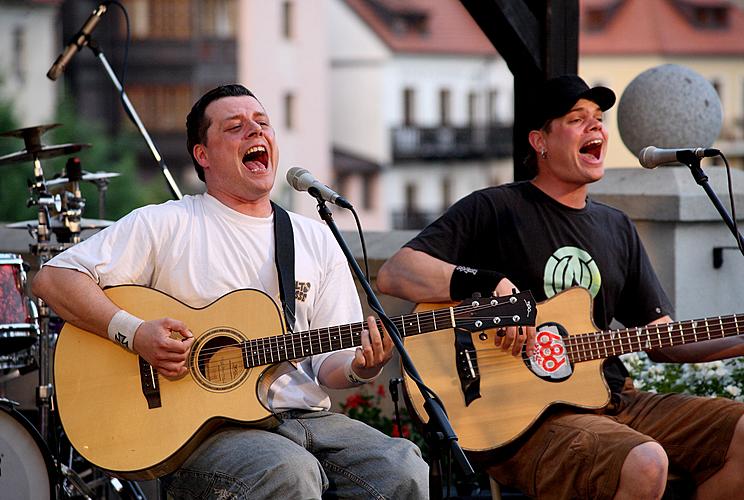 Blue Effect - Rockkonzert, 29.6.2010, Festival der Kammermusik Český Krumlov 2010