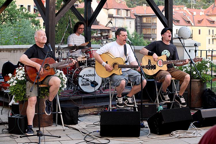 Blue Effect - akustický koncert, 29.6.2010, Festival komorní hudby Český Krumlov 2010