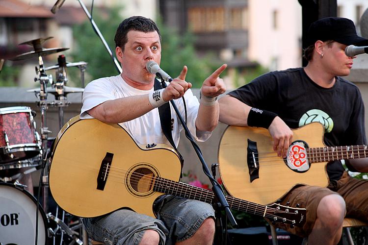 Blue Effect - akustický koncert, 29.6.2010, Festival komorní hudby Český Krumlov 2010