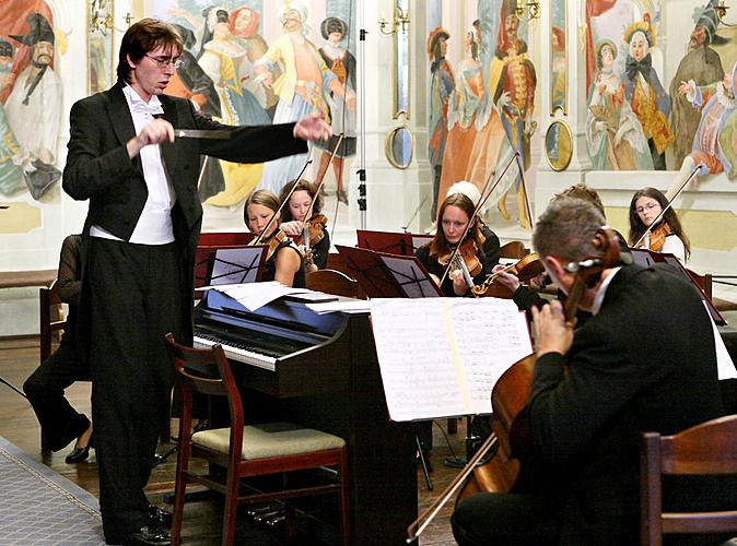 Jiří Hlaváč (klarinet) a Krumlovský komorní orchestr, 30.6.2010, Festival komorní hudby Český Krumlov 2010