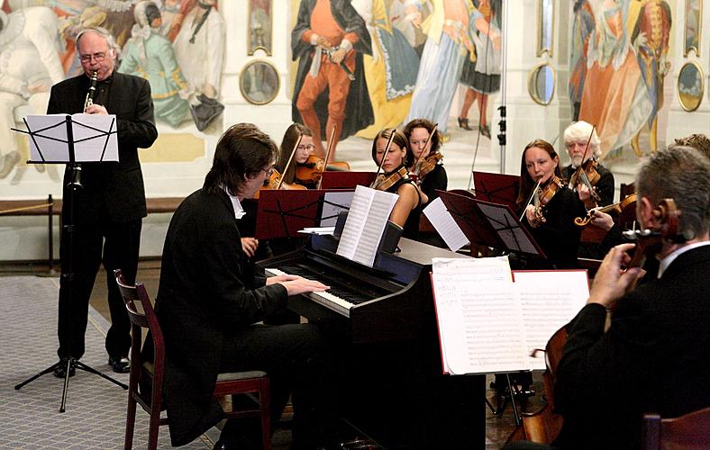 Jiří Hlaváč (klarinet) a Krumlovský komorní orchestr, 30.6.2010, Festival komorní hudby Český Krumlov 2010