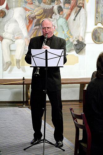 Jiří Hlaváč (Klarinette) a Krumauer Kammerorchester, 30.6.2010, Festival der Kammermusik Český Krumlov 2010