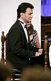 Nokturno - Šárka Havliková (flétna), Sergey Perepeliatnyk (klavír), Smyčcový orchestr Český Krumlov, 4.7.2010, Festival komorní hudby Český Krumlov 2010, foto: Lubor Mrázek