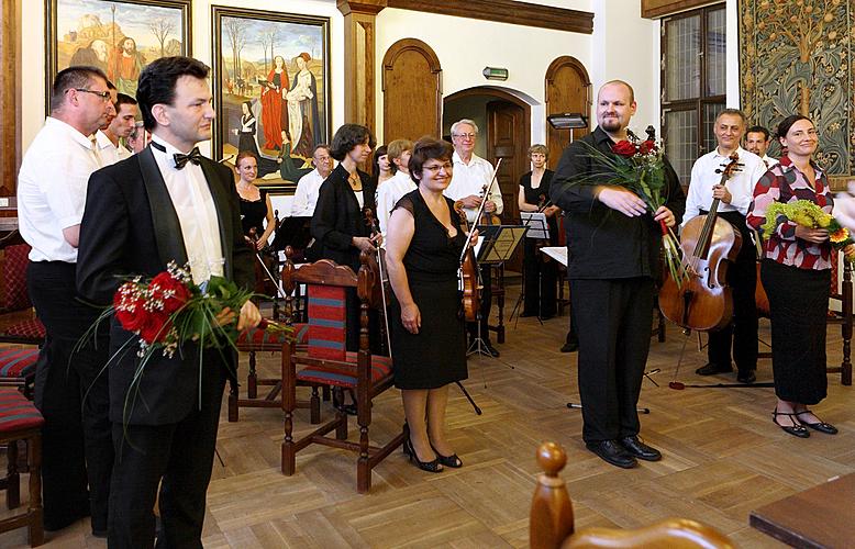 Nokturno - Šárka Havliková (flétna), Sergey Perepeliatnyk (klavír), Smyčcový orchestr Český Krumlov, 4.7.2010, Festival komorní hudby Český Krumlov 2010