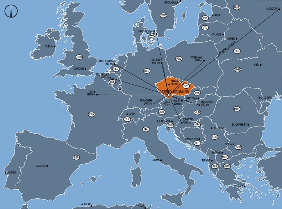 Orientační mapa