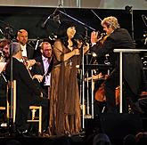 José Cura - tenor, In Hye Kim - soprano, Mario De Rose - Conductor, The Czech Radio Symphony Orchestra, 16. and 18.7.2010, 19th International Music Festival Český Krumlov, source: Auviex, s.r.o., photo by: Libor Sváček