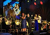 Night on Broadway Part III, Soloists from Broadway Theatres (Christiane Noll, Capahia Jenkins, Rob Evan), Conductor: Randall Craig Fleischer, 17.7.2010, 19th International Music Festival Český Krumlov, source: Auviex, s.r.o., photo by: Libor Sváček