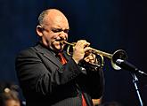 World Jazz Stars, James Morrison - trumpet, CBC Big Band, 24.7.2010, 19th International Music Festival Český Krumlov, source: Auviex, s.r.o., photo by: Libor Sváček