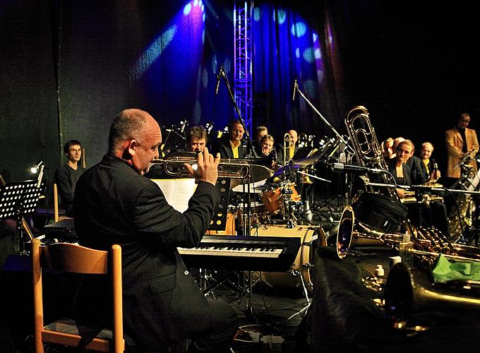 World Jazz Stars, James Morrison - trumpet, CBC Big Band, 24.7.2010, 19th International Music Festival Český Krumlov