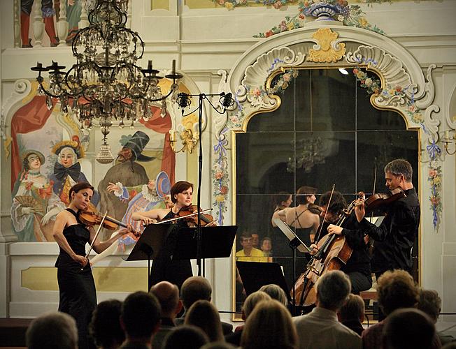 Škampa Quartet - Kammerkonzert, 29.7.2010, 19. Internationales Musikfestival Český Krumlov