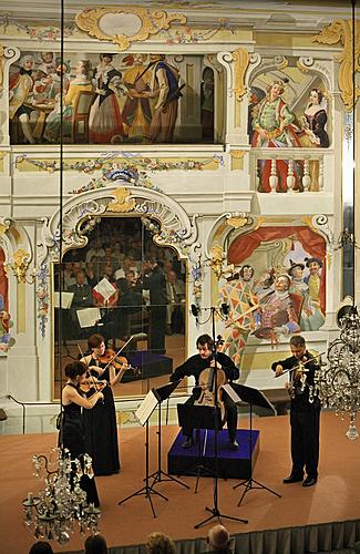 Škampa Quartet - chamber concert, 29.7.2010, 19th International Music Festival Český Krumlov