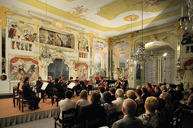 Pavel Kašpar - Klavier, Talich Kammerorchester, 6.8.2010, 19. Internationales Musikfestival Český Krumlov