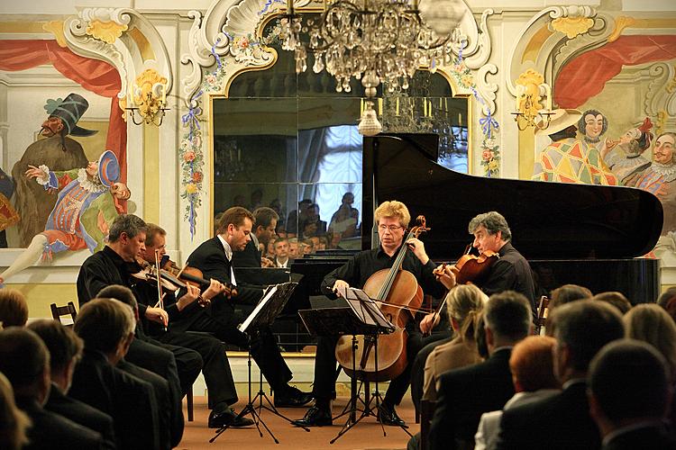 Pocta Chopinovi: Jan Simon - klavír, Pražákovo kvarteto, 20.8.2010