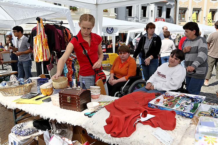 Disability Day - Day without Barriers Český Krumlov, 11.9.2010