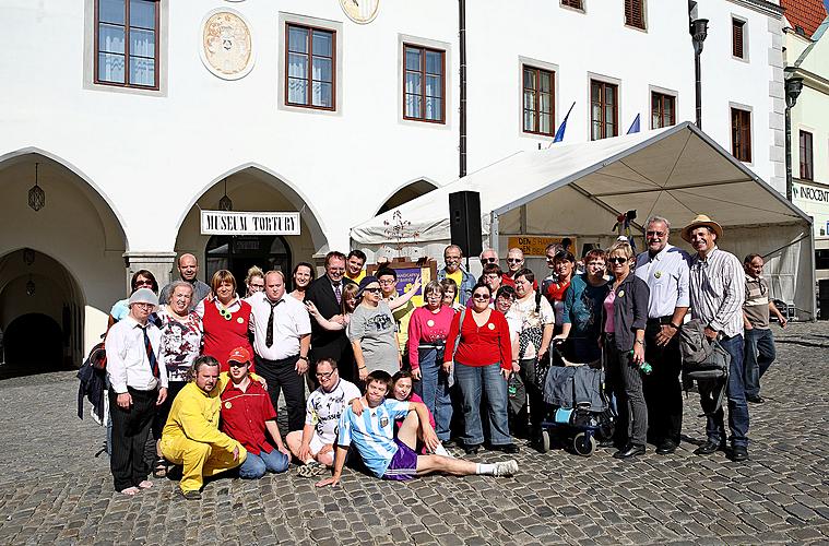 Disability Day - Day without Barriers Český Krumlov, 11.9.2010