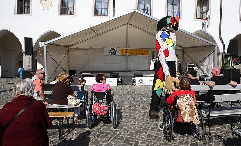 Disability Day - Day without Barriers Český Krumlov, 11.9.2010