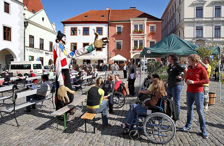 Disability Day - Day without Barriers Český Krumlov, 11.9.2010