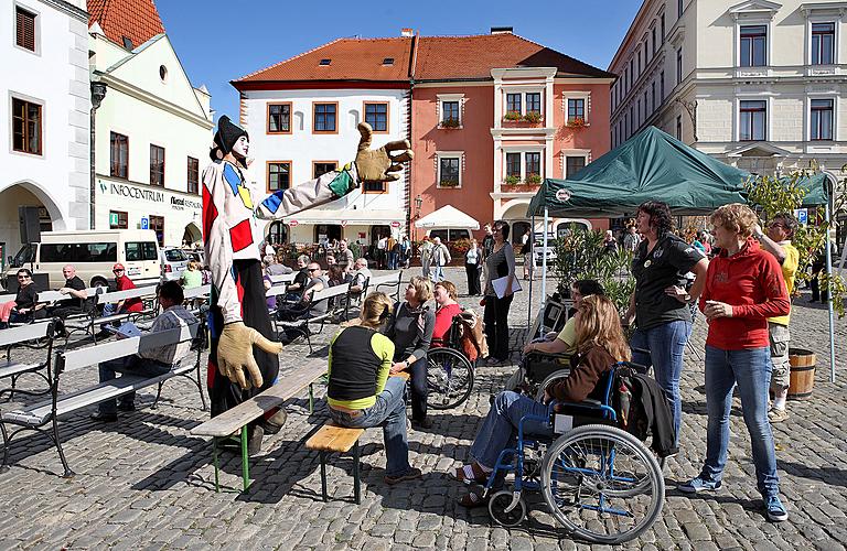 Den s handicapem - Den bez bariér Český Krumlov, 11.9.2010