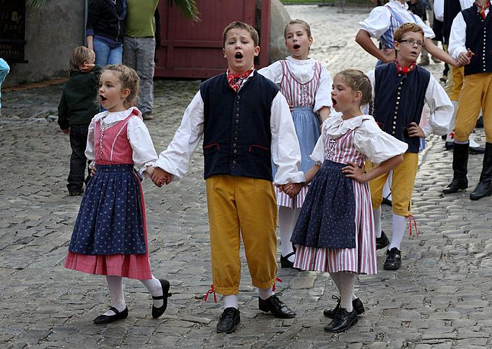 St.-Wenzels-Fest und Internationales Folklorefestival 2010 in Český Krumlov