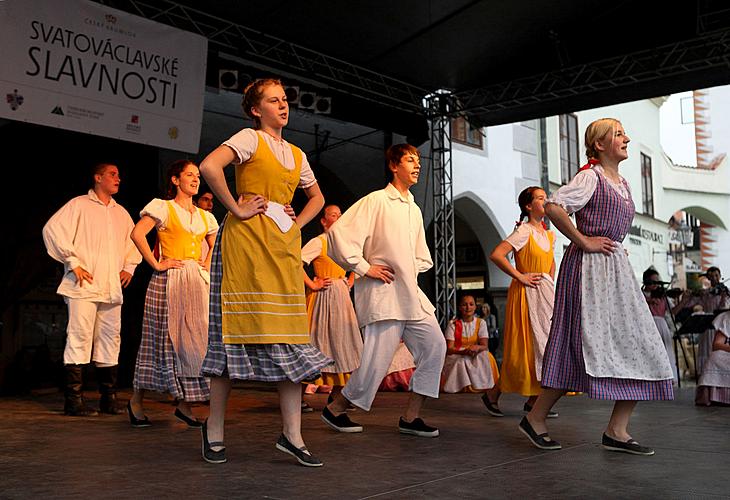 Svatováclavské slavnosti a Mezinárodní folklórní festival 2010 v Českém Krumlově