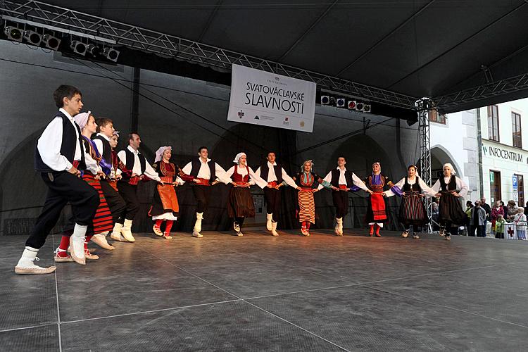 Svatováclavské slavnosti a Mezinárodní folklórní festival 2010 v Českém Krumlově